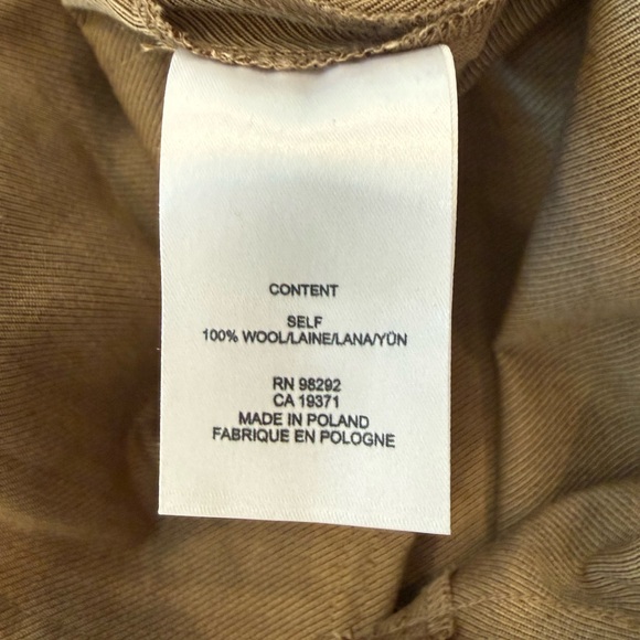 Tibi Refined Wool Tricotine Suiting Rodney Straight Leg - Picture 7 of 9